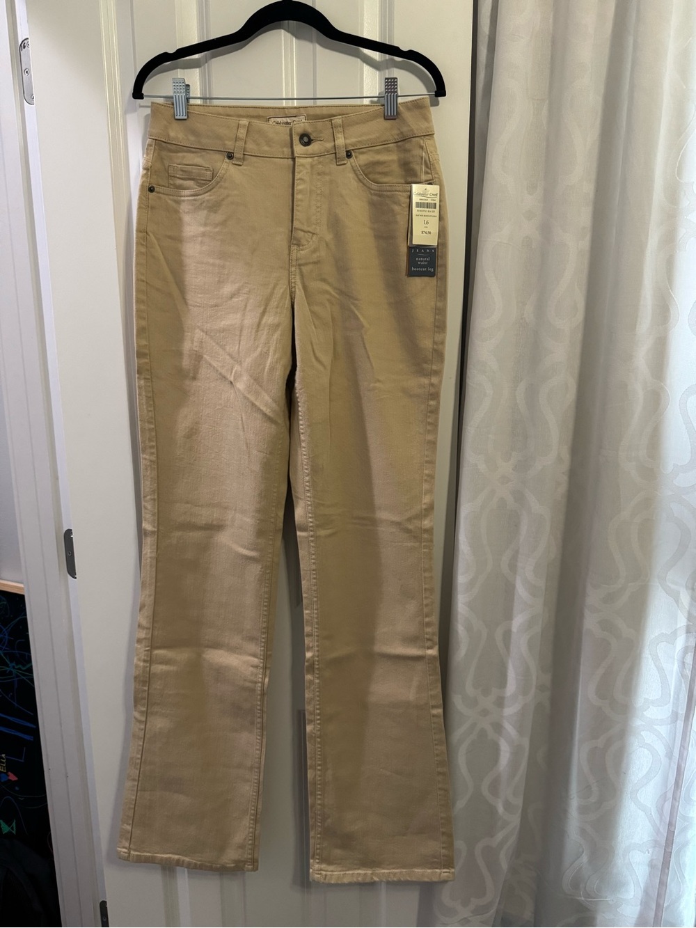 Coldwater Creek Women's flare Leg Jeans 6 long